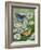 Butterflies and Daisies-Fred Szatkowski-Framed Art Print