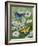 Butterflies and Daisies-Fred Szatkowski-Framed Art Print