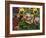 Butterflies and Pansies-William Vanderdasson-Framed Giclee Print