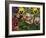 Butterflies and Pansies-William Vanderdasson-Framed Giclee Print