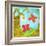 Butterflies and Trees-null-Framed Giclee Print