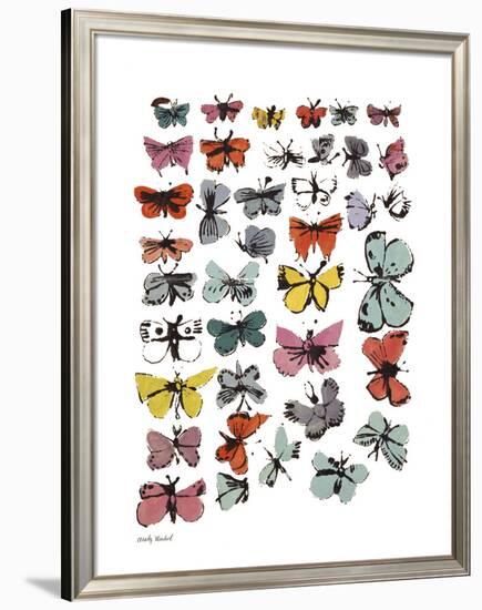 Butterflies, c.1955-Andy Warhol-Framed Giclee Print