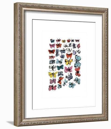 Butterflies, c.1955-Andy Warhol-Framed Giclee Print