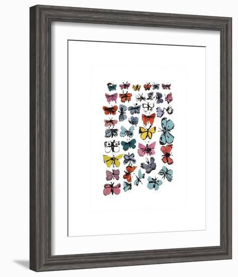 Butterflies, c.1955-Andy Warhol-Framed Giclee Print