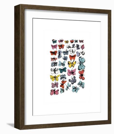 Butterflies, c.1955-Andy Warhol-Framed Giclee Print