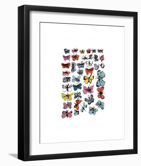 Butterflies, c.1955-Andy Warhol-Framed Giclee Print