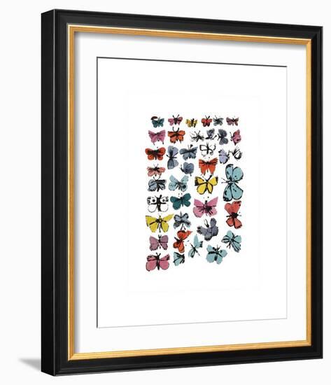 Butterflies, c.1955-Andy Warhol-Framed Giclee Print