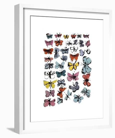 Butterflies, c.1955-Andy Warhol-Framed Giclee Print