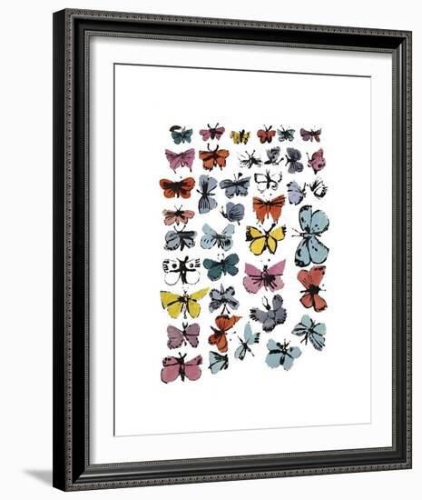 Butterflies, c.1955-Andy Warhol-Framed Giclee Print