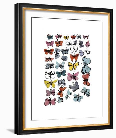 Butterflies, c.1955-Andy Warhol-Framed Giclee Print