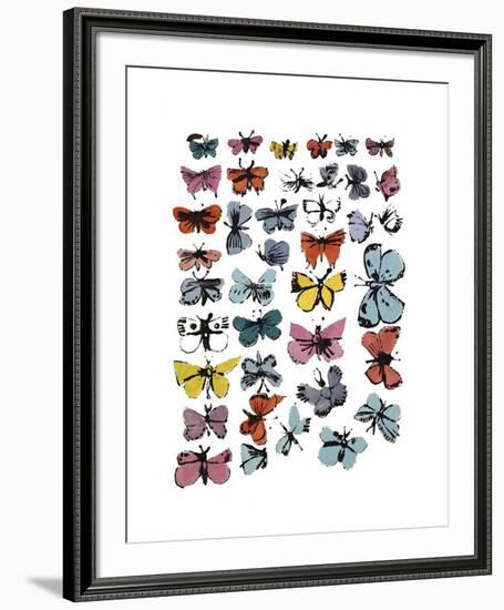 Butterflies, c.1955-Andy Warhol-Framed Giclee Print