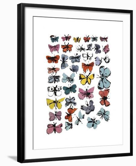 Butterflies, c.1955-Andy Warhol-Framed Giclee Print