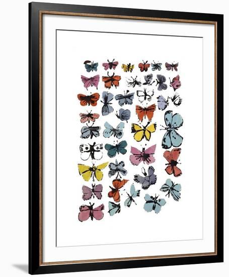 Butterflies, c.1955-Andy Warhol-Framed Giclee Print