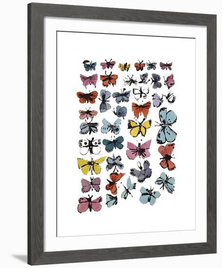 Butterflies, c.1955-Andy Warhol-Framed Giclee Print