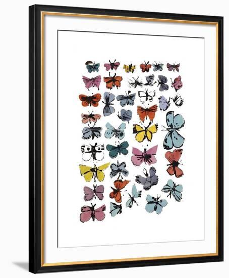 Butterflies, c.1955-Andy Warhol-Framed Giclee Print