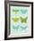 Butterflies I-Patty Young-Framed Art Print