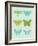 Butterflies I-Patty Young-Framed Art Print