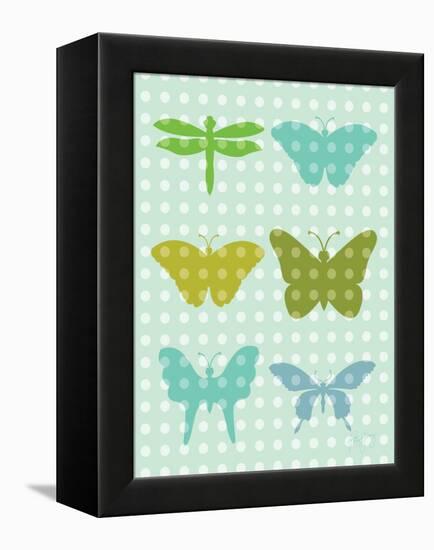 Butterflies I-Patty Young-Framed Stretched Canvas