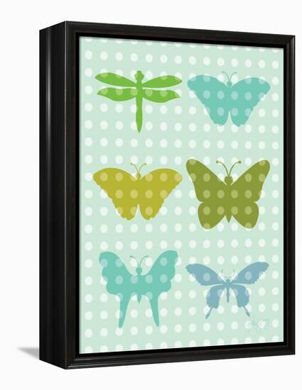 Butterflies I-Patty Young-Framed Stretched Canvas