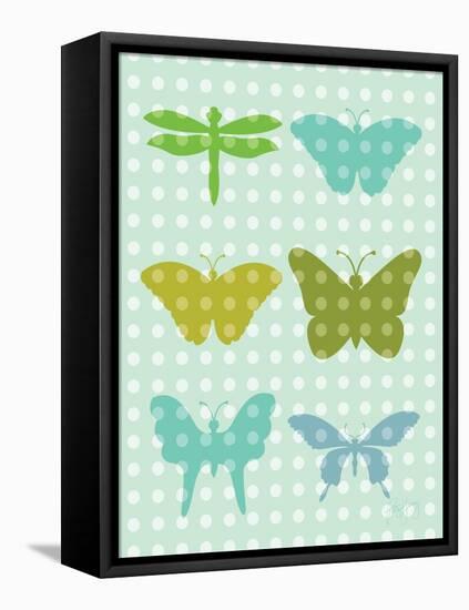 Butterflies I-Patty Young-Framed Stretched Canvas