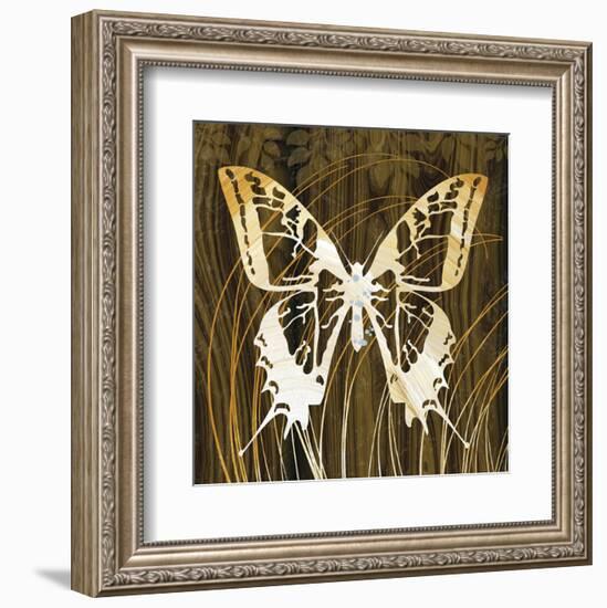 Butterflies & Leaves I-Erin Clark-Framed Art Print