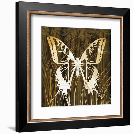 Butterflies & Leaves I-Erin Clark-Framed Art Print