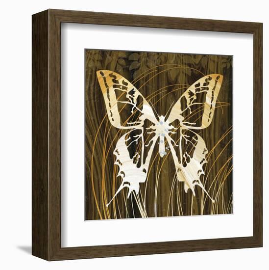 Butterflies & Leaves I-Erin Clark-Framed Art Print