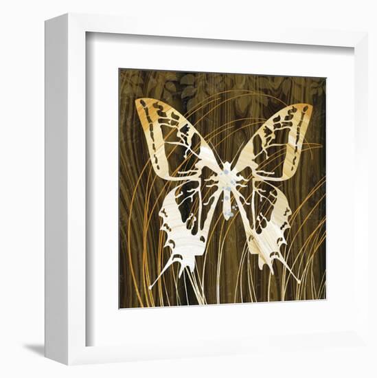 Butterflies & Leaves I-Erin Clark-Framed Art Print