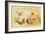 Butterflies Pulling Cherub on Thread Spool Chariot-null-Framed Giclee Print