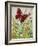 Butterflies, Red and Yellow, 2016-Pat Scott-Framed Giclee Print