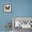 Butterflies Script IV-Amy Melious-Framed Art Print displayed on a wall