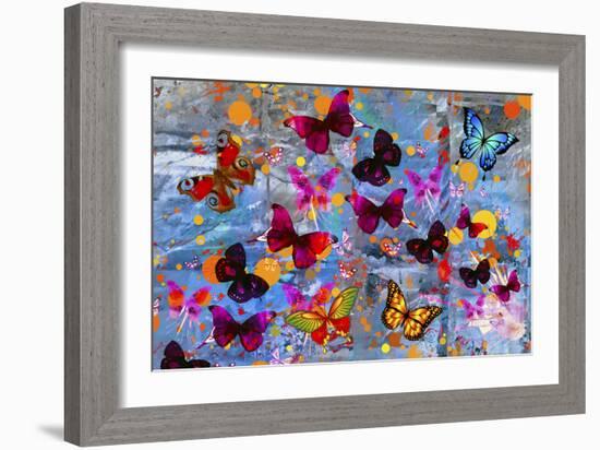 Butterflies Season-Ata Alishahi-Framed Giclee Print