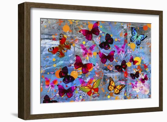 Butterflies Season-Ata Alishahi-Framed Giclee Print