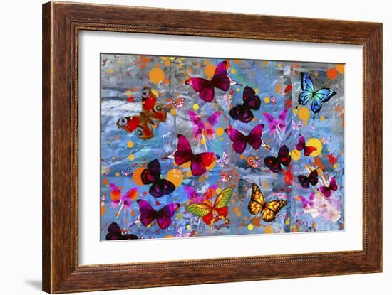 Butterflies Season-Ata Alishahi-Framed Giclee Print