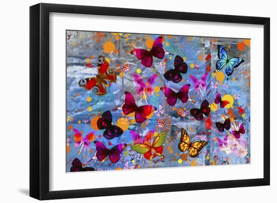 Butterflies Season-Ata Alishahi-Framed Giclee Print