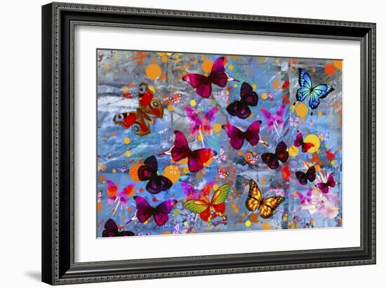 Butterflies Season-Ata Alishahi-Framed Giclee Print