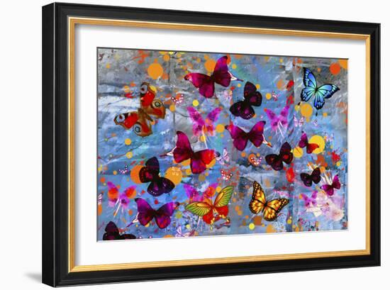 Butterflies Season-Ata Alishahi-Framed Giclee Print