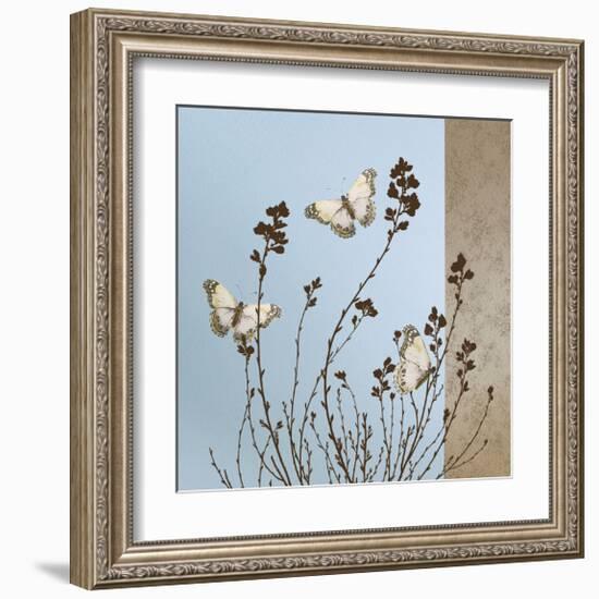 Butterflies-Caroline Gold-Framed Giclee Print