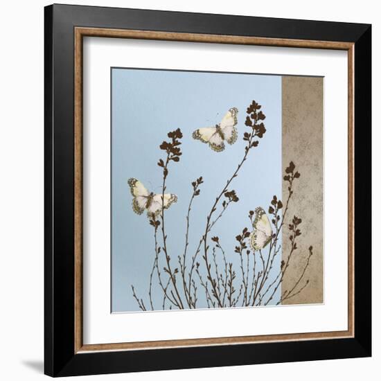 Butterflies-Caroline Gold-Framed Giclee Print