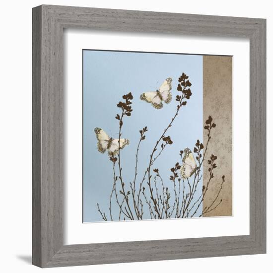 Butterflies-Caroline Gold-Framed Giclee Print