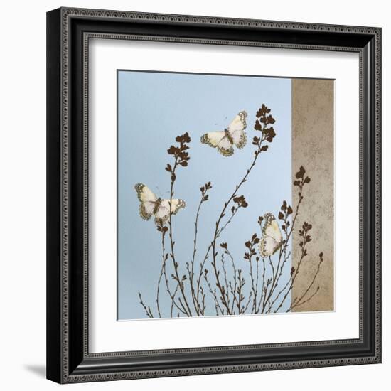 Butterflies-Caroline Gold-Framed Giclee Print