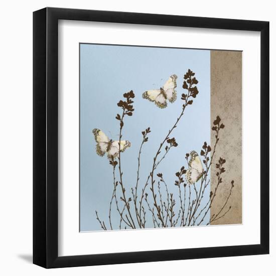 Butterflies-Caroline Gold-Framed Giclee Print