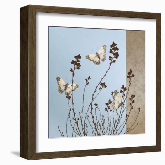 Butterflies-Caroline Gold-Framed Giclee Print