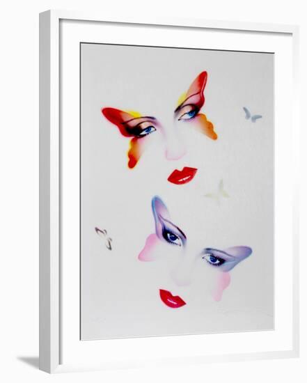 Butterflies-Pater Sato-Framed Limited Edition