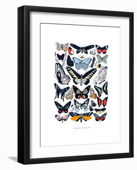 Butterflies-Hanna Melin-Framed Giclee Print