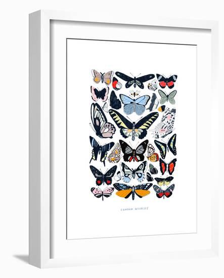 Butterflies-Hanna Melin-Framed Giclee Print