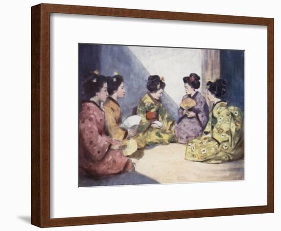 Butterflies-Mortimer Ludington Menpes-Framed Giclee Print