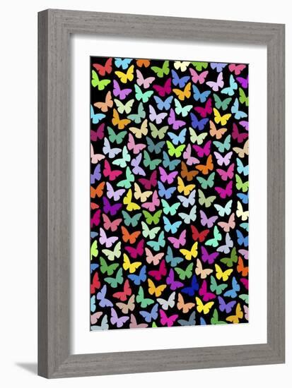 Butterflies-Miguel Balbás-Framed Giclee Print