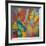 Butterflies-Abstract Graffiti-Framed Giclee Print