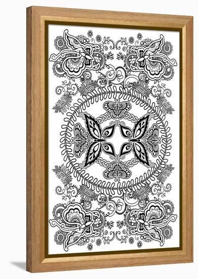 Butterflies-Art House Design-Framed Premier Image Canvas